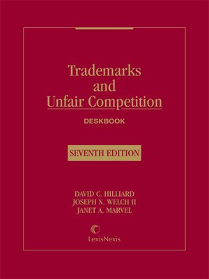 cover image of Trademarks and Unfair Competition Deskbook